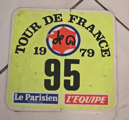 Plaque cyclisme tour - cyclisme, france