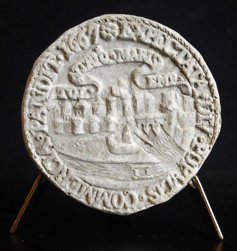 Médaillon plâtre c1900 - plâtre,