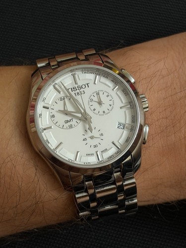 Tissot watch couturier gmt - watch,