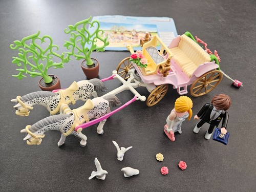 Playmobil carrosse mariés - et,