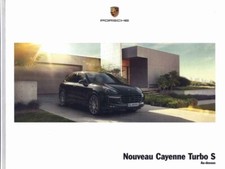 Catalogue Brochure Porsche Cayenne Turbo S 01/2015 France