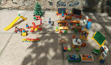Lot playmobil ecole classe 3522 cours récréation 3416 maternelle 3417 16 perso