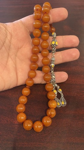 Amber misbaha tasbih prayer - tasbih,