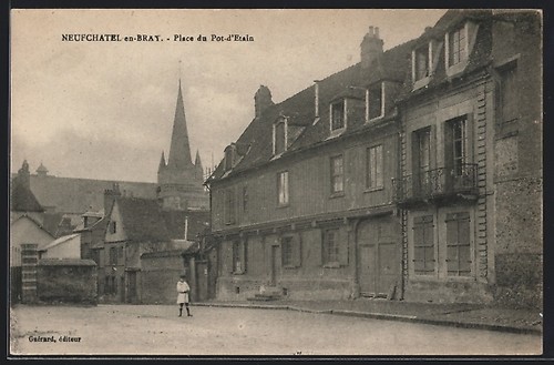 Cpa neufchâtel bray - cpa, neufchâtel-en-bray,