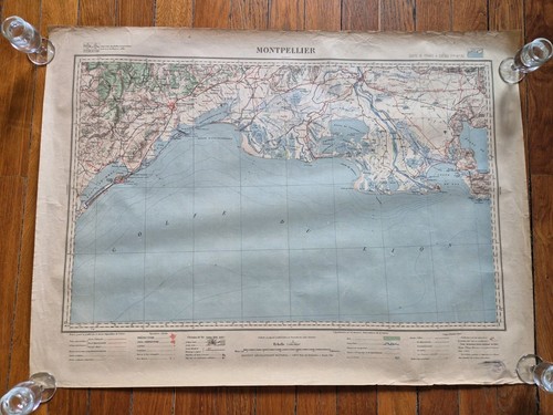 Ancienne carte affiche ign - affiche,