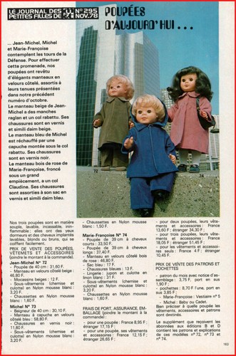 Page poupée françoise - ▬►page,