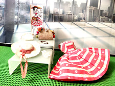 BARBIE VTG Tenue Busy Morning