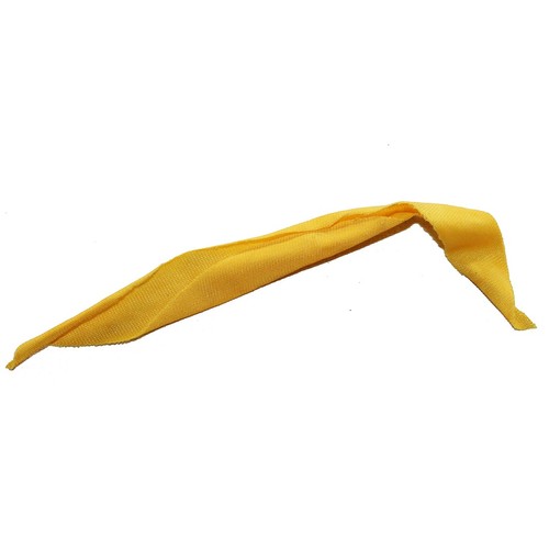Foulard jaune vintage officier
