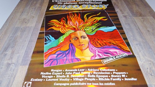 Disco story rare affiche - !,