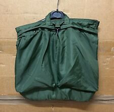 GENUINE USAF US AIR FORCE BAG FLYERS NYLON PADDED GREEN 1998 SUPER EX COND !!!!