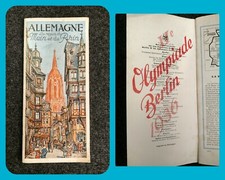 Ancienne Brochure XIe Jeux Olympiques Berlin 1936 Touristique