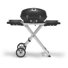 Barbecue gaz NAPOLEON Travel Q Pro noir 2brûleurs sur chariot pliant, 54x37 cm