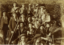 Alpinistes au Col de la
