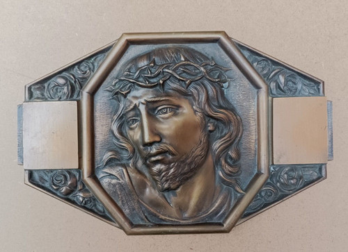 Bas relief plaque art déco - bas,