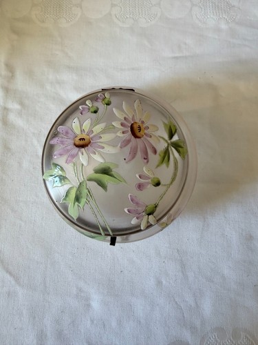 Bonbonnière ancienne verre - en,