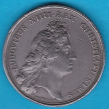 Louis XIV Médaille Etain  1667 La nouvelle Ordonnance Poids 33,63 g Module 41 mm