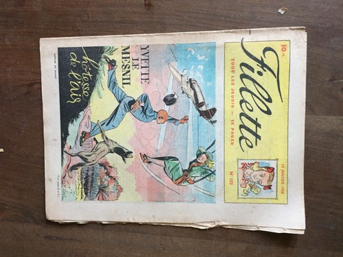 Revue fillette 183 - revue, bd