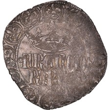 [#869064] Coin, France, Jean II le Bon, Gros à la Couronne, EF, Bil, lon