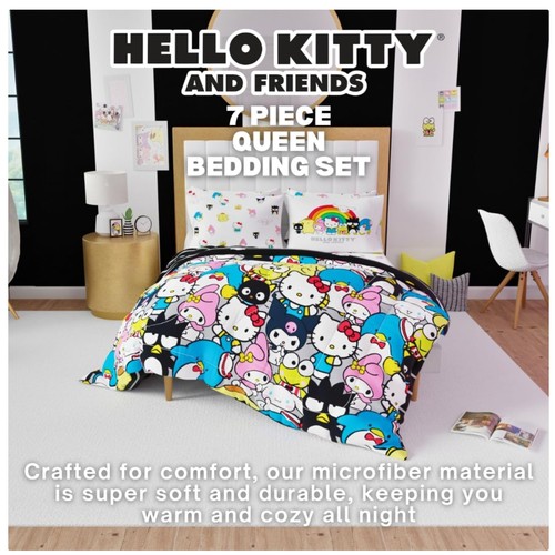 Cozy hello kitty comforter - hello,