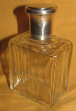 Flacon parfum avec col et