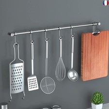 Luabue Porte Ustensiles Cuisine Mural Inox Porte-ustensiles de Cuisine en Acier