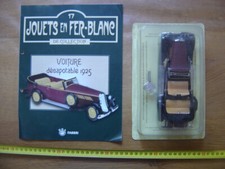 VOITURE DECAPOTABLE 1925 Jouets en fer blanc de collection 17 FABBRI