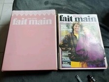 Lor De 13 REVUE MAGAZINE FAIT MAIN PAS A PAS TRICOT COUTURE 1984,85,86