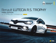 Catalogue brochure publicite prospectus RENAULT LUTECIA (Clio 4) RS Trophy -19/J