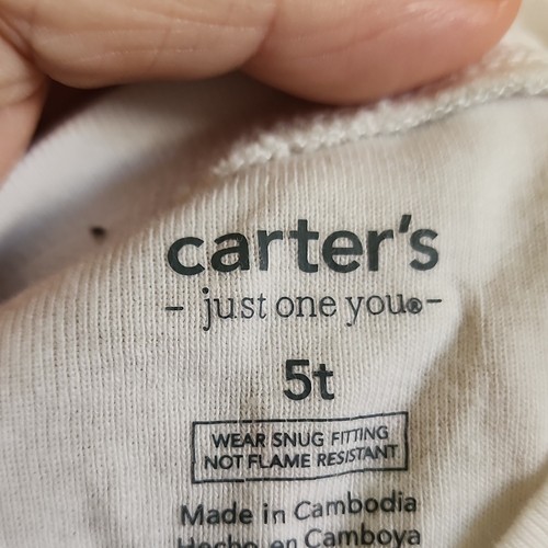 Carter unisex one - 5t, one-piece