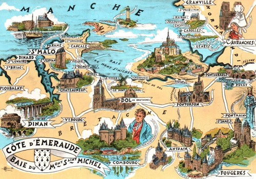 Carte geographique pays auge - geographique, d'auge