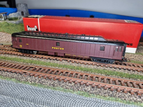 Wagon fourgon postale jouef - fourgon,
