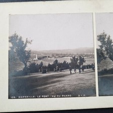 Vue Stéréoscopique MARSEILLE