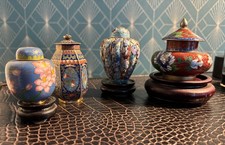 Lot petit pot à gingembre / aromates / thé / épices... chinoise