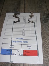 Les 2 charnières pour LENOVO