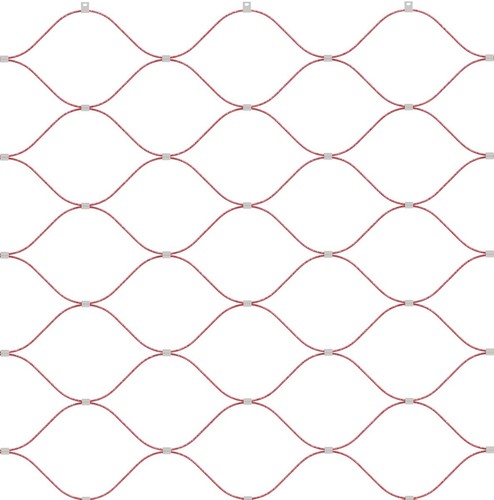 Maille acier inoxydable 5m - maille, en