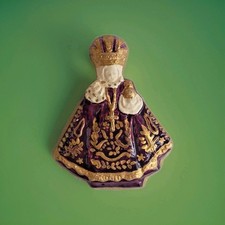 Petite statue murale jesus de