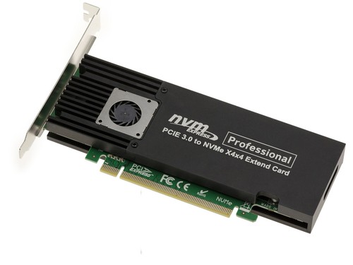 Carte pcie 16x pour 4 - 16x,