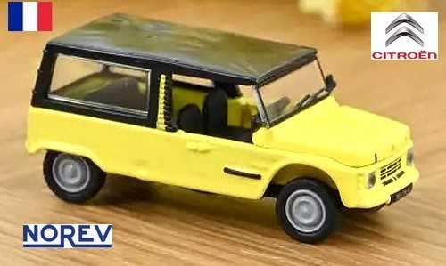 Citroen mehari jaune - citroen,