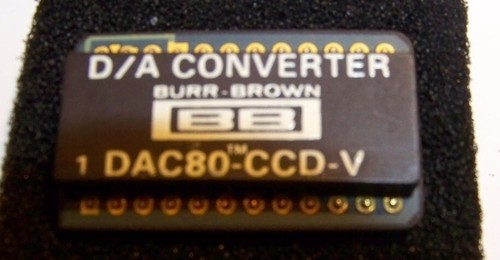 Converter burr brown - d/a, burr-brown