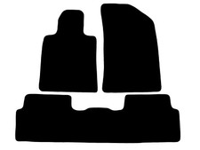 NOIR Tapis de sol pour Peugeot