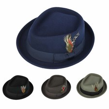 Hommes 100% Feutre Laine