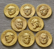 lot de 8 jetons collection TOTAL