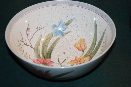 Hand painted pasta bowl - pasta,