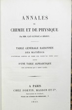 ANNALES DE CHIMIE ET DE