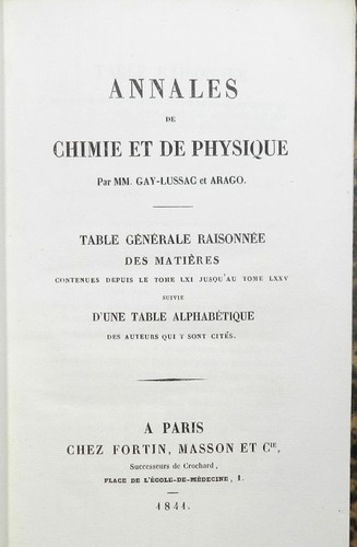 Annales chimie de - de,