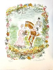 TERECHKOVITCH CONSTANTIN    LITHOGRAPHIE