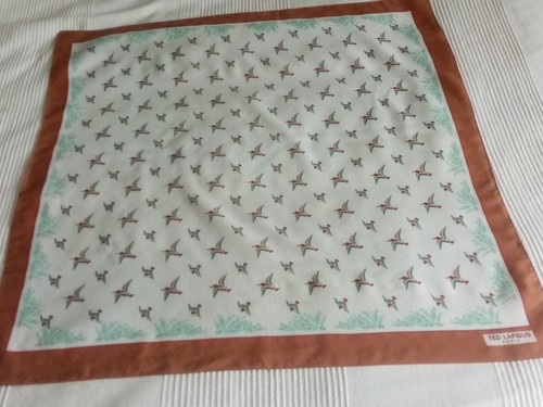 Foulard carre ancien ted - foulard,