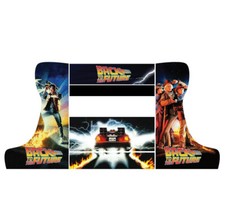 Stickers Bartop - Modèle Retour vers le Futur