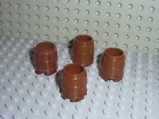4 x Légo 2489 Barrel OldBrown