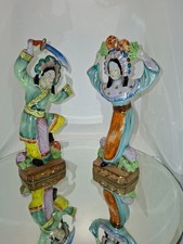 Couple de figurines japonaises